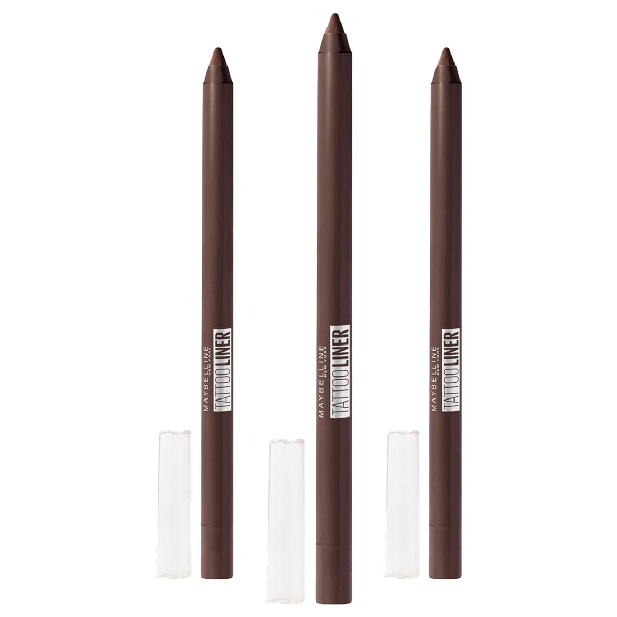 MAYBELLINE Tattoo Liner 910 Bold Brown Marrón Oscuro - 3 stuks