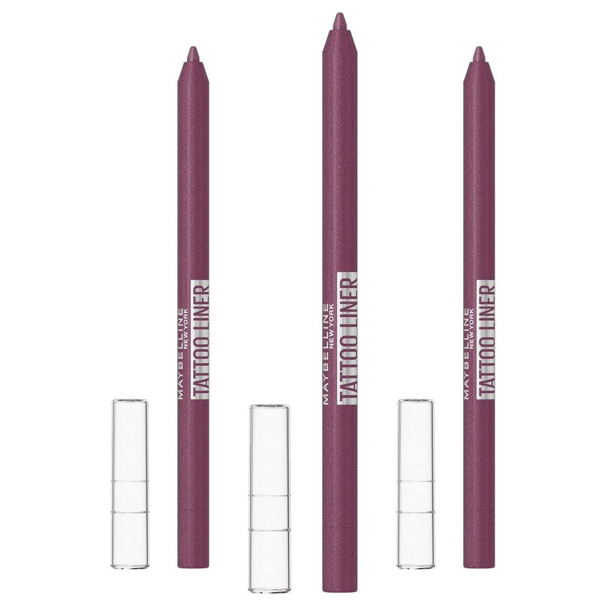 MAYBELLINE Tattoo Liner Gel Pencil 818 Burgundy Bliss – 3 stuks