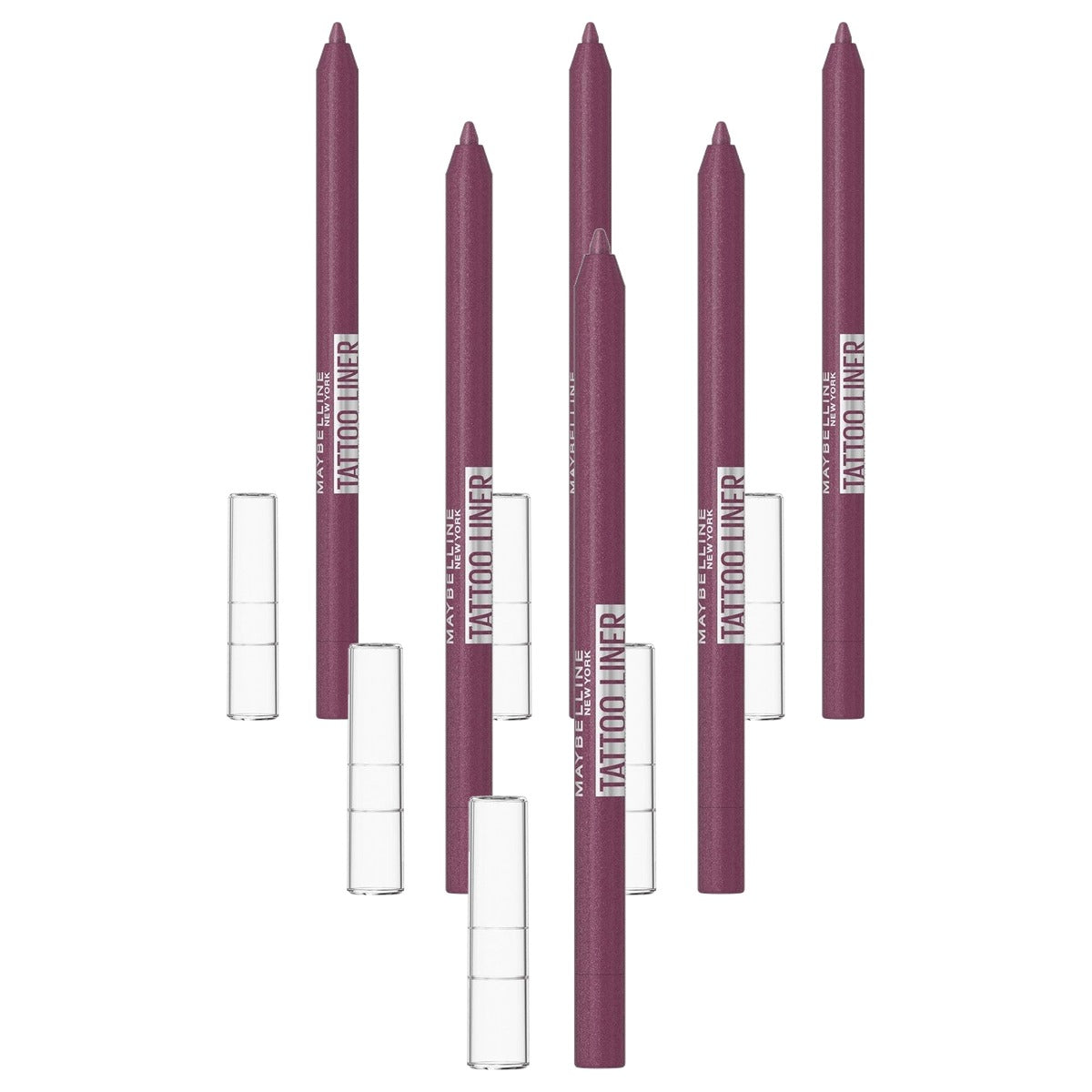 MAYBELLINE Tattoo Liner Gel Pencil 818 Burgundy Bliss - 6 stuks