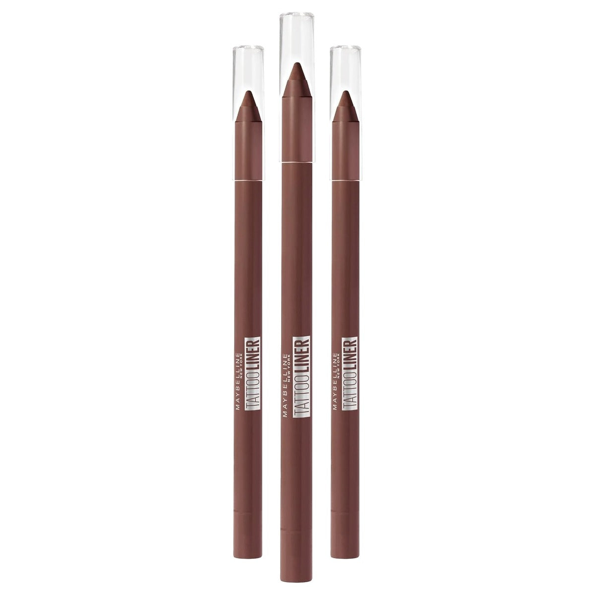 MAYBELLINE Tattoo Liner Gel Potlood 911 Smooth Walnoot - 3 stuks