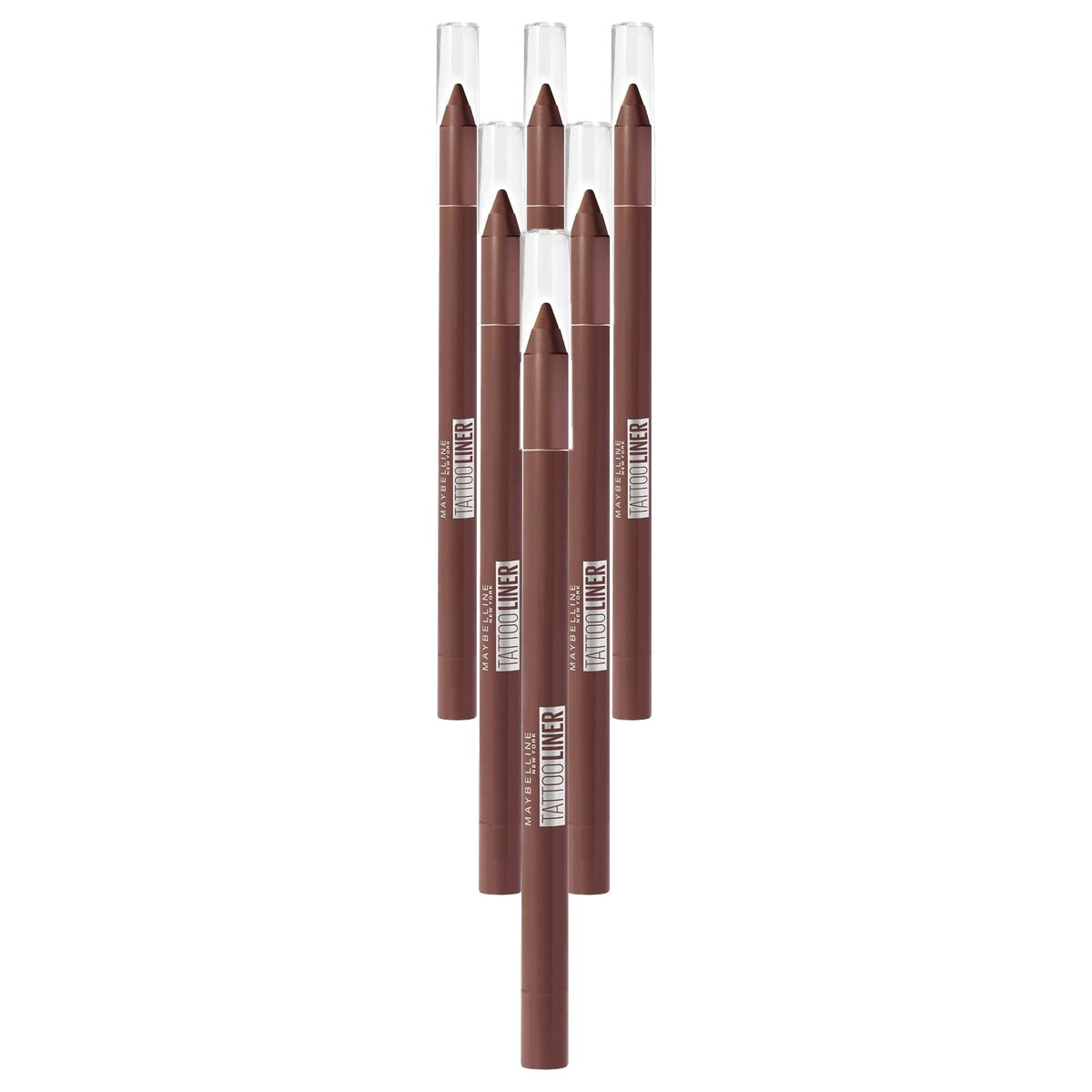 MAYBELLINE Tattoo Liner Gel Potlood 911 Smooth Walnoot - 6 stuks