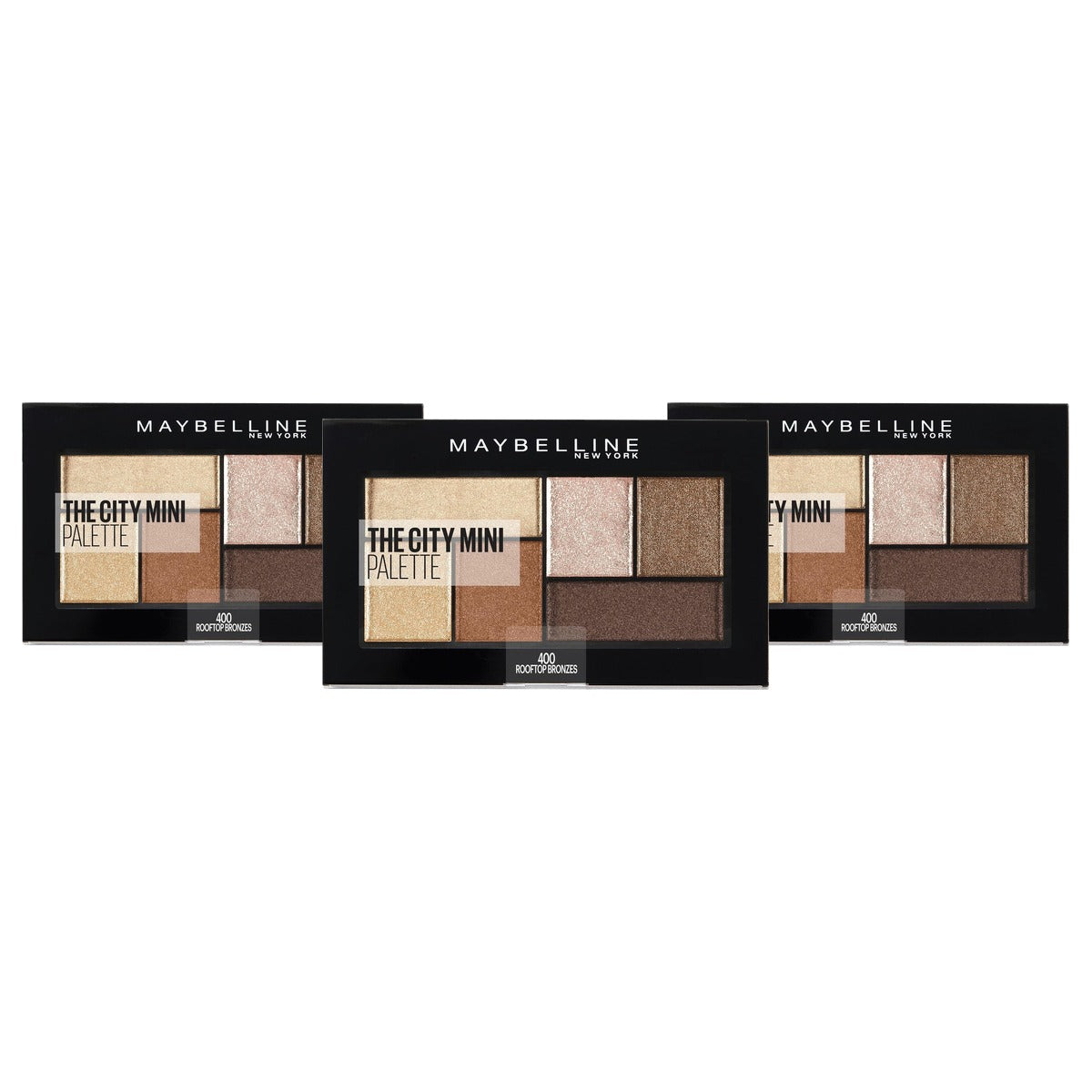 MAYBELLINE The City Mini Palette 400 Rooftop Brons 3 x 6 g