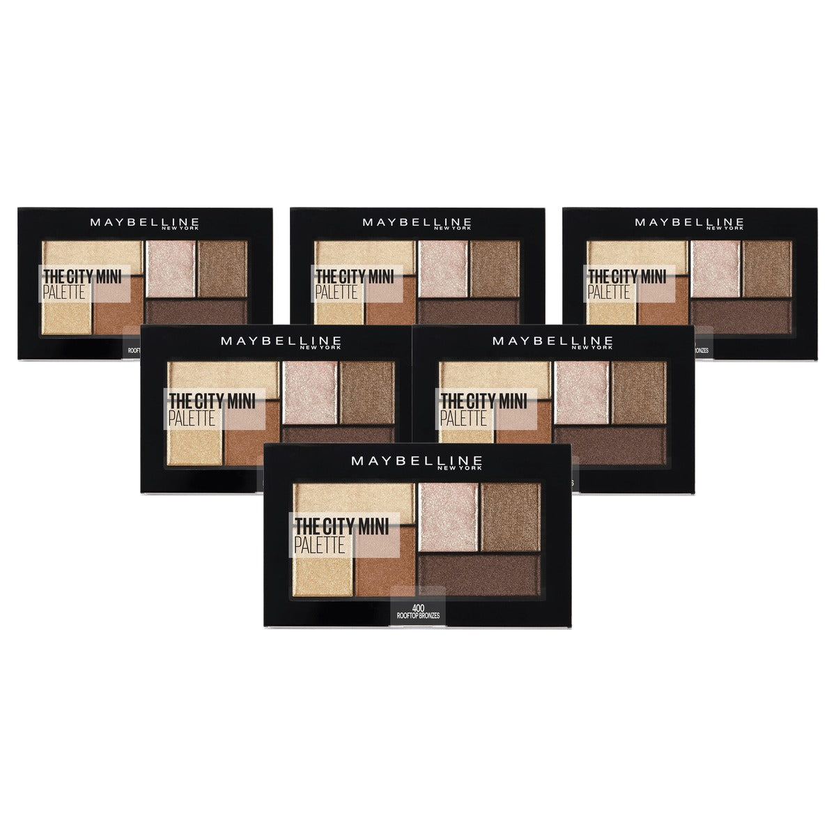 MAYBELLINE The City Mini Palette 400 Rooftop Brons 6 x 6 g