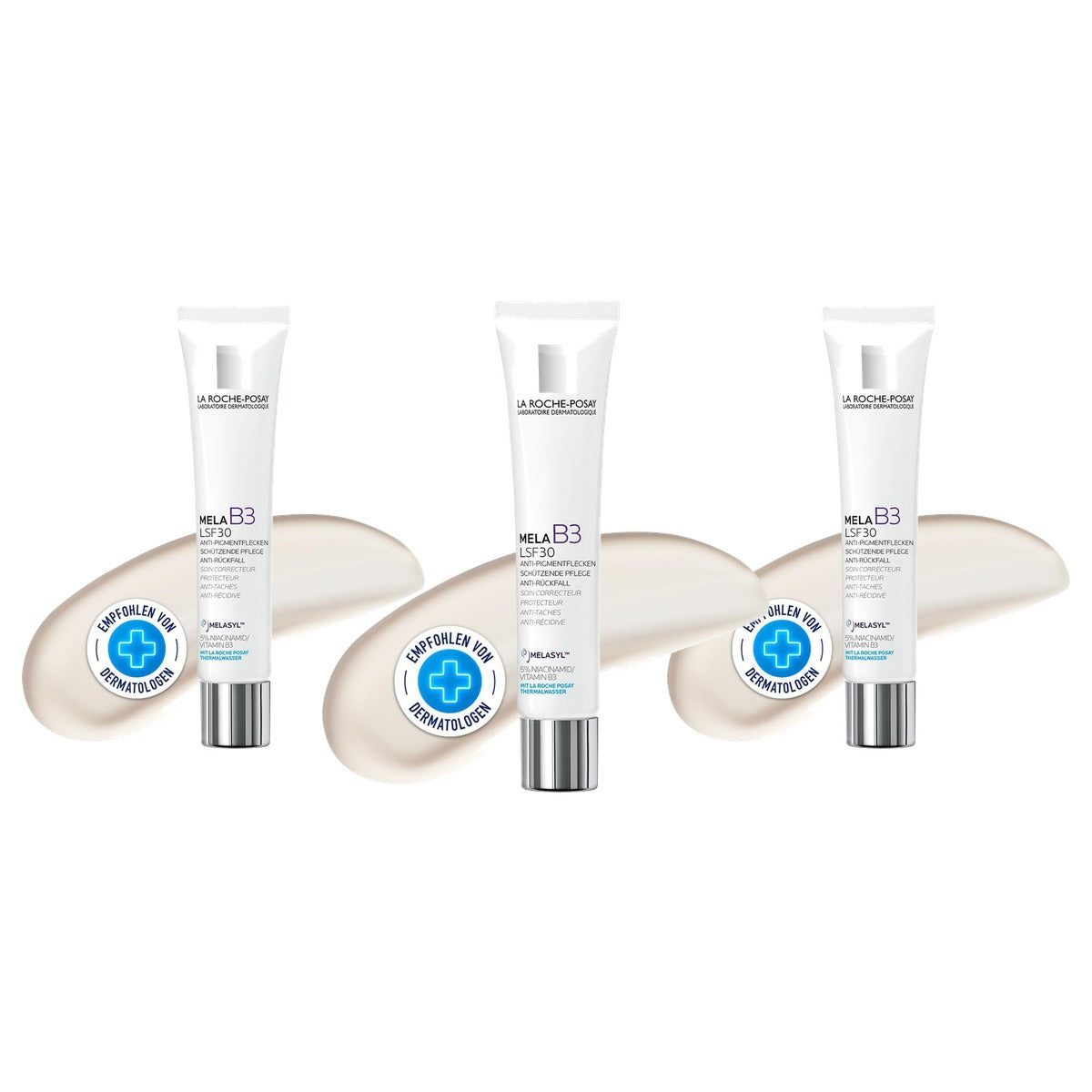 La Roche-Posay Mela B3 Crème SPF 30 Anti-Aging Verzorging 40 ml - 3-pack