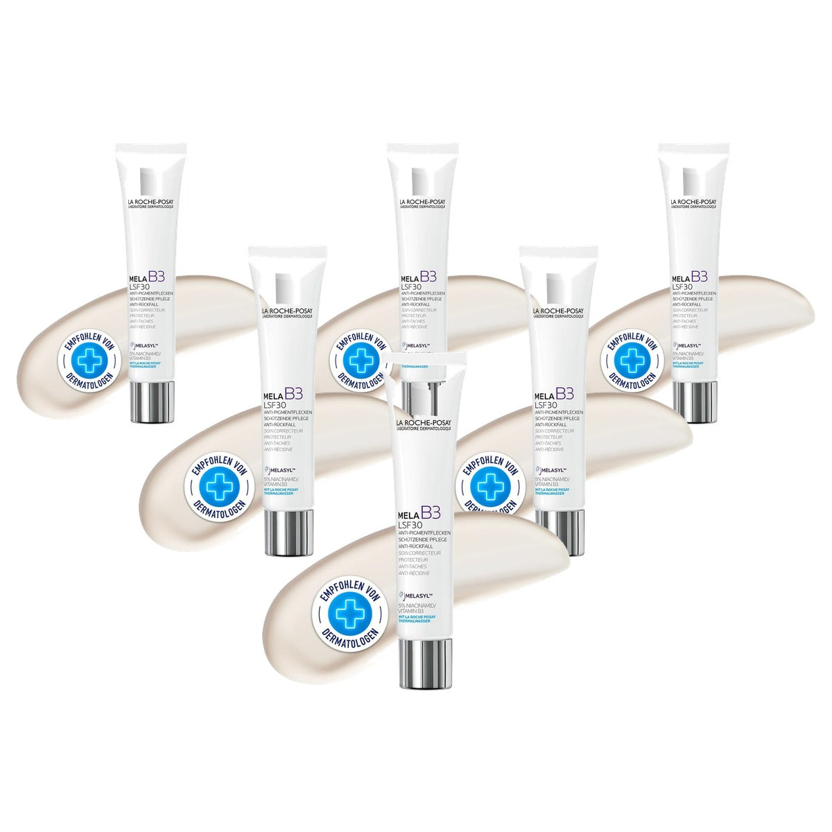 La Roche-Posay Mela B3 Crème SPF 30 Anti-Aging Verzorging 40 ml - 6-pack