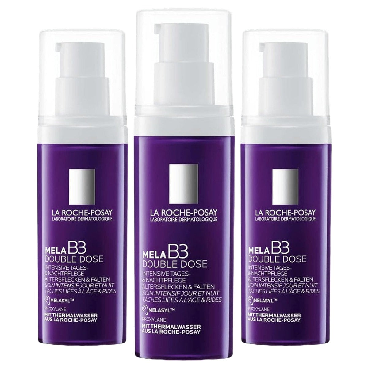 La Roche-Posay Mela B3 Double Dose Dag- en Nachtverzorging 40 ml - 3-pack