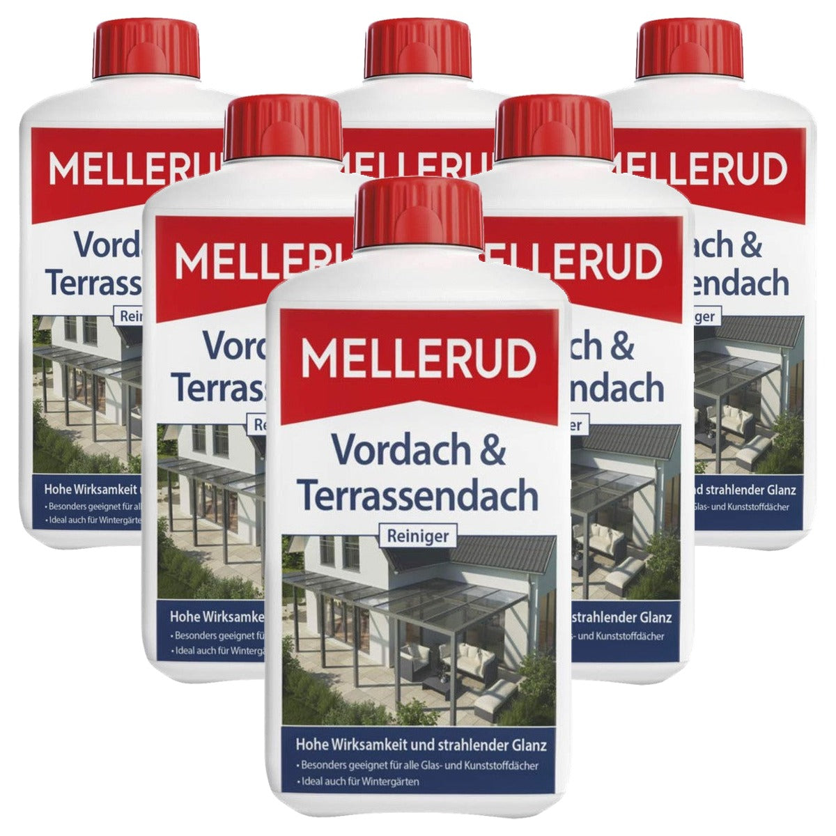Mellerud Luifel & Terrasdak Reiniger Concentraat 6 x 1 l - Voordeelverpakking