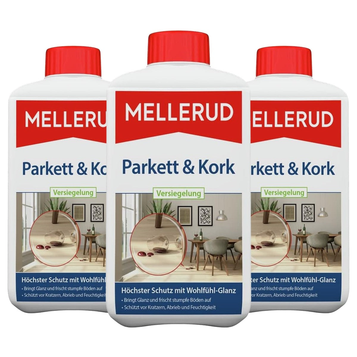 Mellerud Parket & Kurkverzegeling - 3-pack