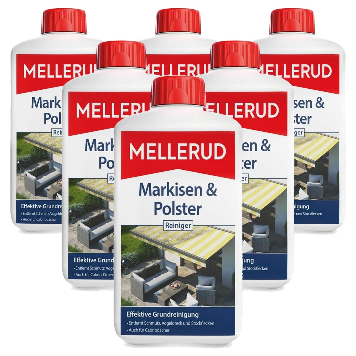 Mellerud reiniger voor zonweringen 6 x 1 liter - Voordeelverpakking
