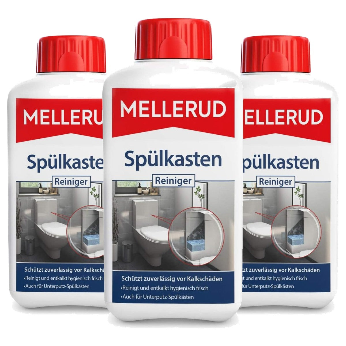 Mellerud Spoelbakreiniger 3 x 0,5 l - Voordeelverpakking