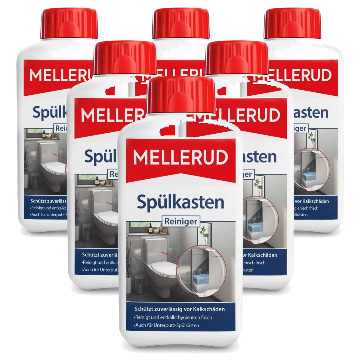 Mellerud Spoelbakreiniger 6 x 0,5 l - Voordeelverpakking