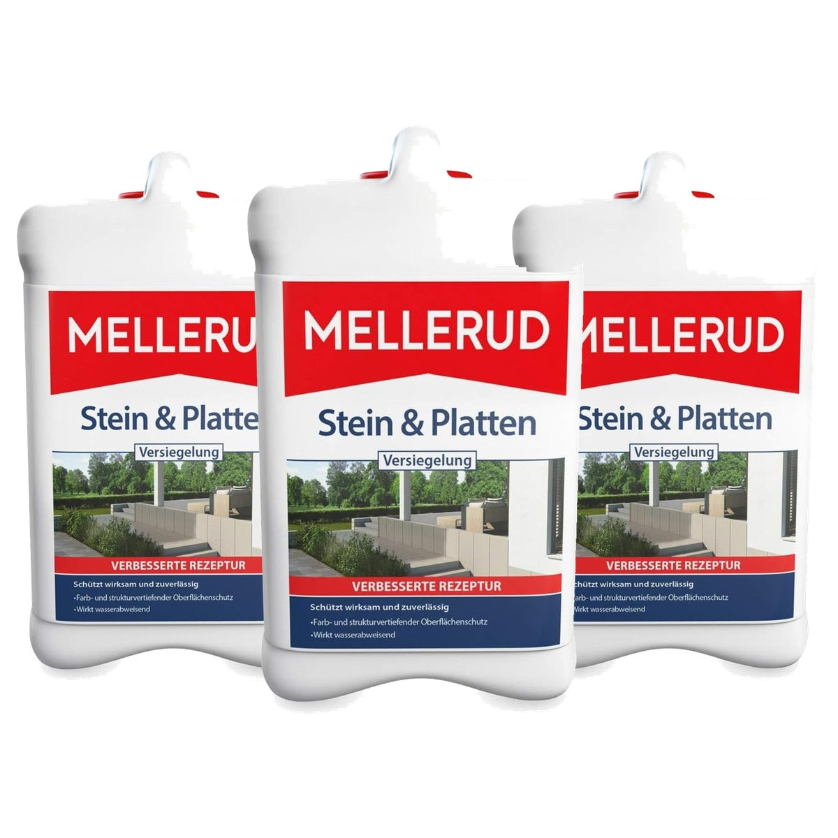 Mellerud Steen & platen verzegeling 3 x 2,5 l - Voordeelverpakking