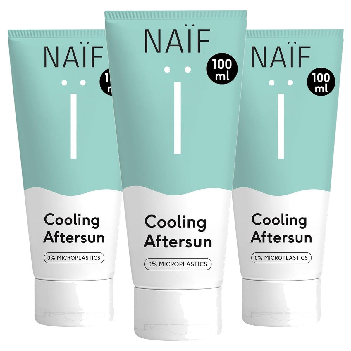 Naïf Cooling Aftersun Gel 3 x 100 ml - Voordeelverpakking