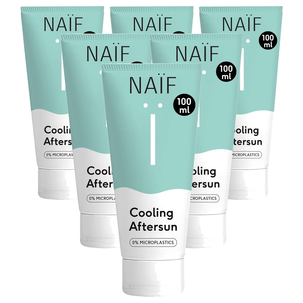 Naïf Cooling Aftersun Gel 6 x 100 ml - Voordeelverpakking
