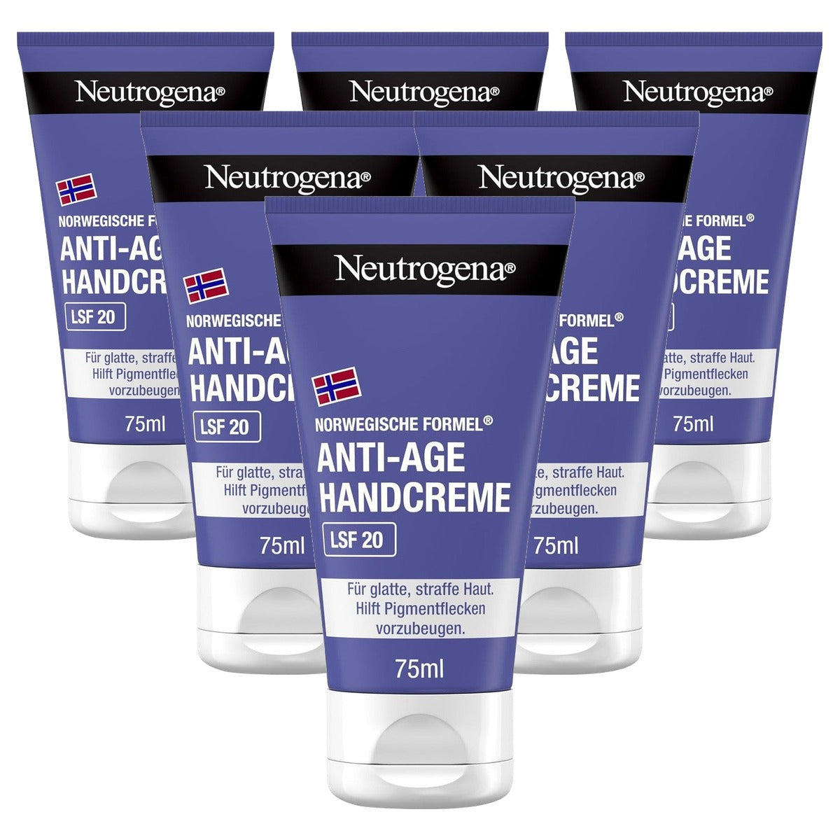 Neutrogena Anti-aging Handcrème SPF 20 6 x 75 ml - Voordeelverpakking