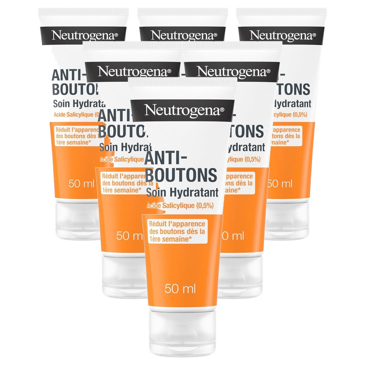 Neutrogena Anti-Butons Vochtinbrengende Crème 6 x 50 ml - Voordeelverpakking