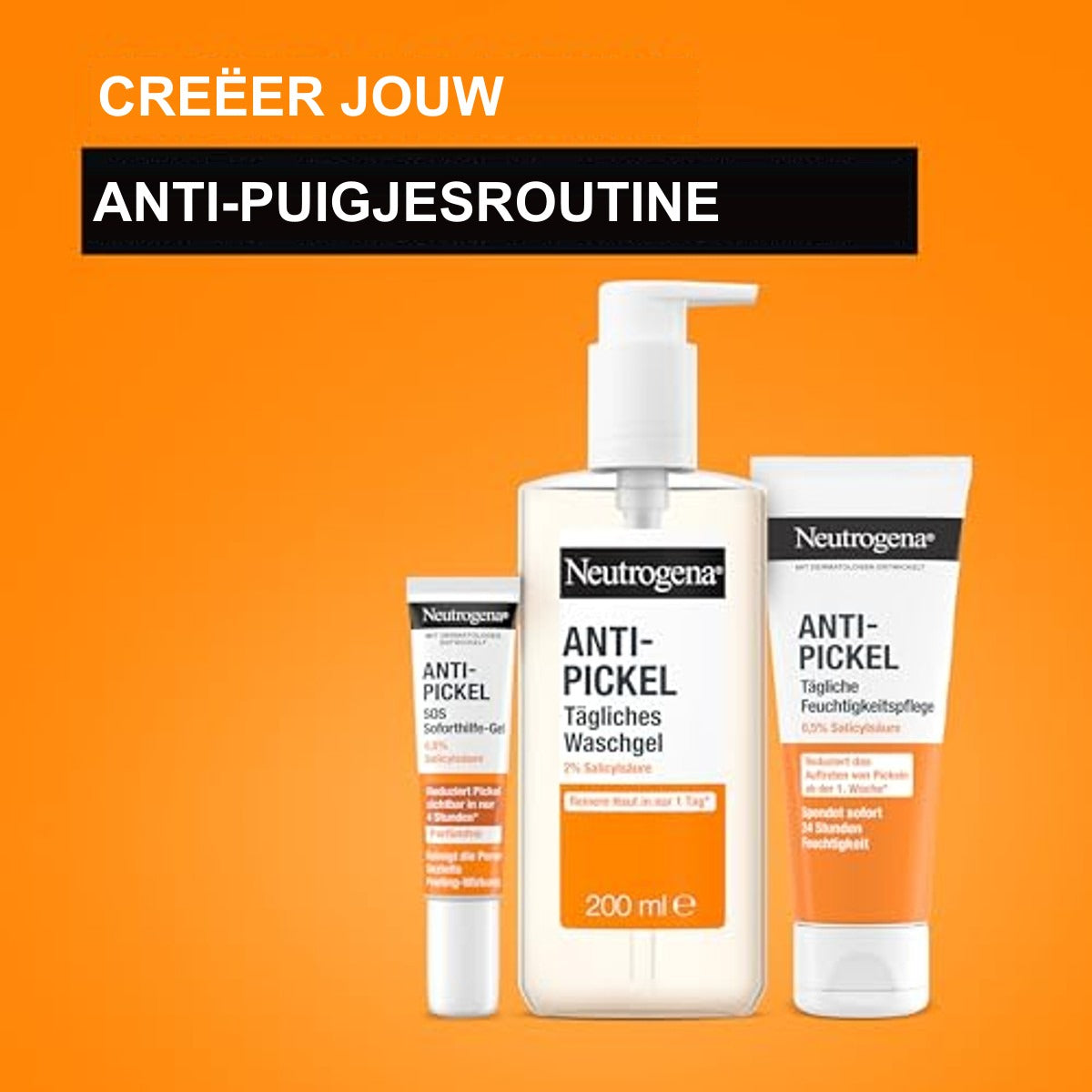 Neutrogena Anti-puistjes dagelijkse wasgel 3 x 200 ml