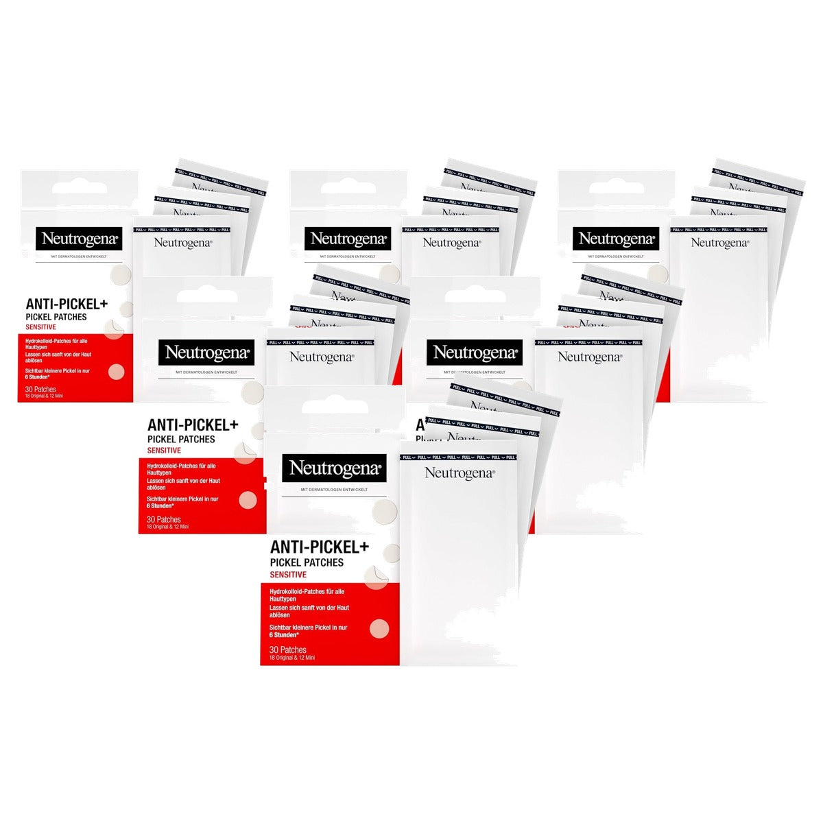 Neutrogena Anti-puistjes Sensitive 6 x 30 stuks - Voordeelverpakking