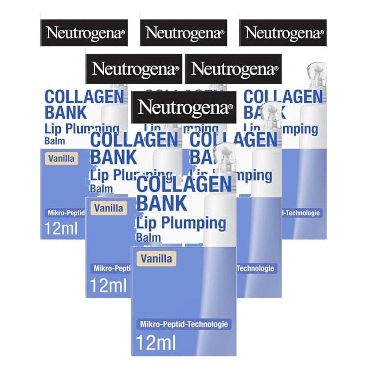 Neutrogena Collagen Bank Lip Plumping Balm 6 x 12 ml - Voordeelverpakking