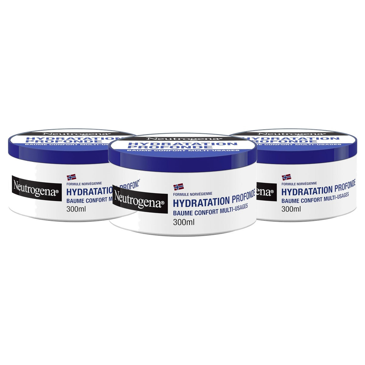 Neutrogena Comfort-balsem Dieptevochtigheid 3 x 300 ml - Voordeelverpakking
