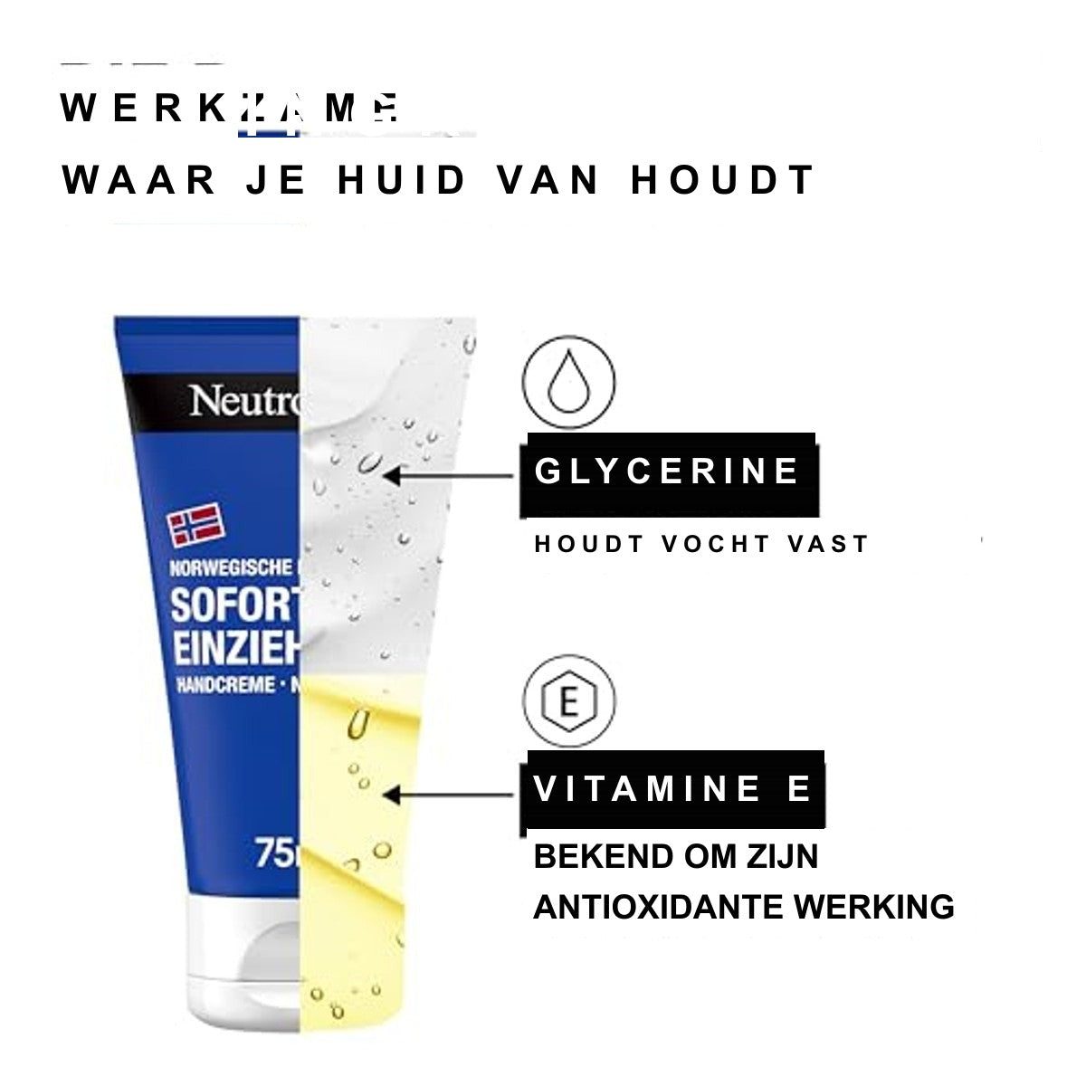 Neutrogena Direct Intrekkende Handcrème 75 ml