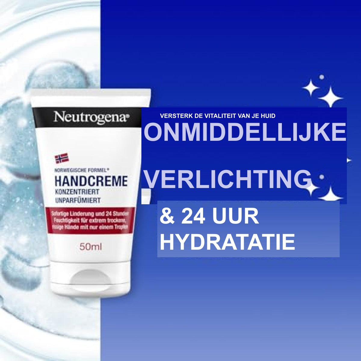 Neutrogena Geconcentreerde Ongeparfumeerde Handcrème 6 x 50 ml