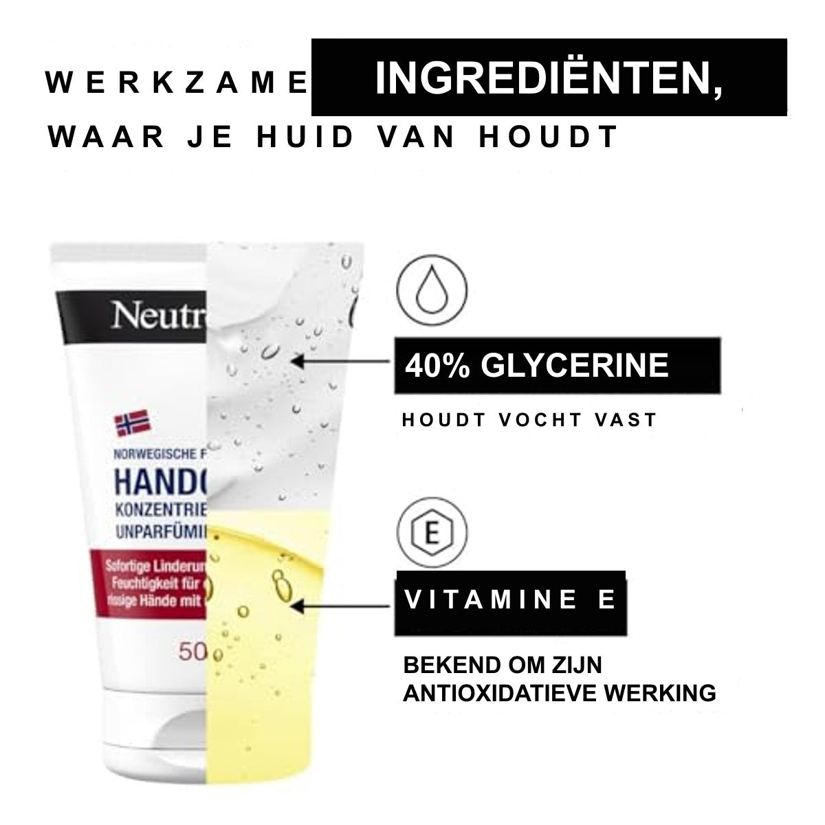 Neutrogena Geconcentreerde Ongeparfumeerde Handcrème 6 x 50 ml