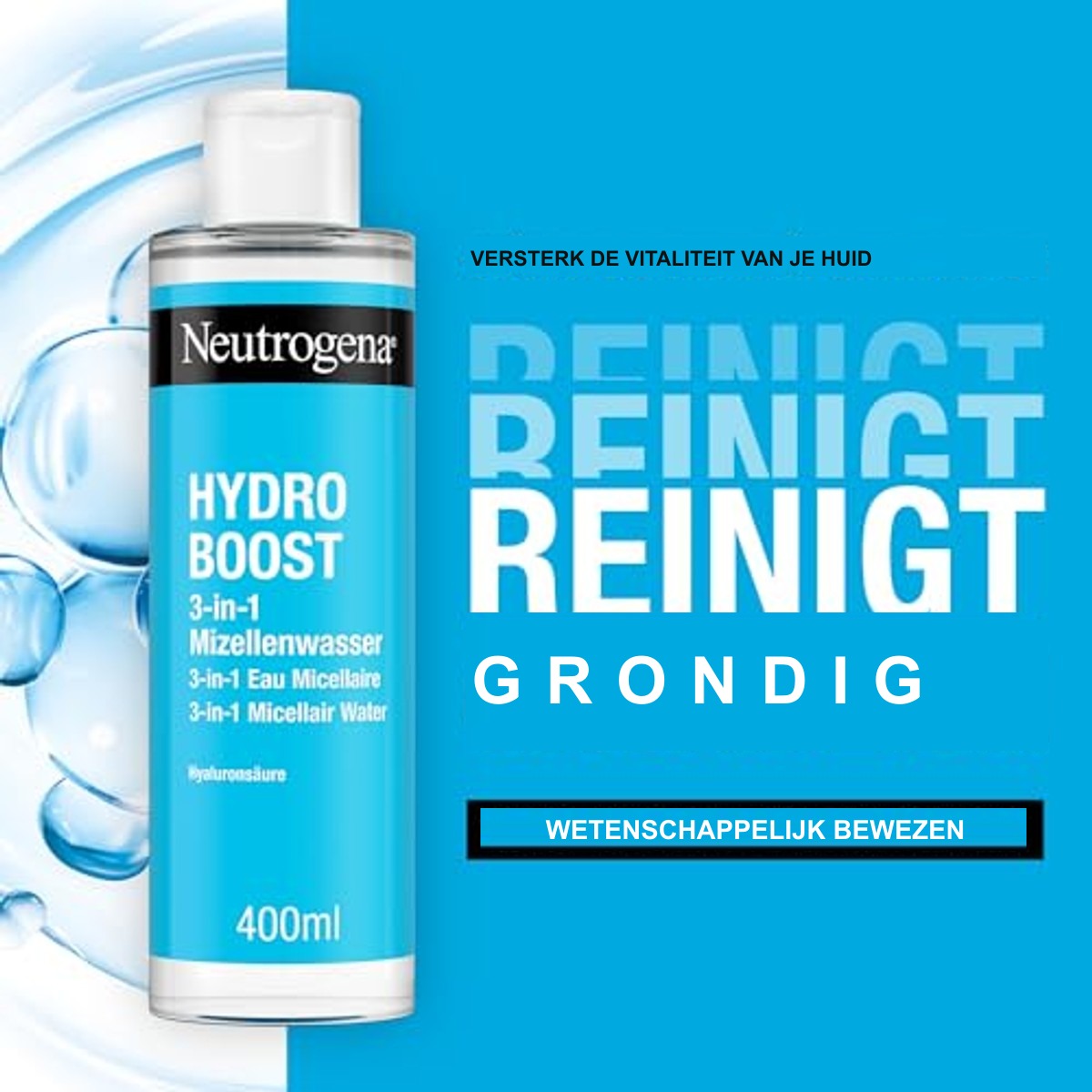 Neutrogena Hydro Boost 3-in-1 Micellair Water 400 ml