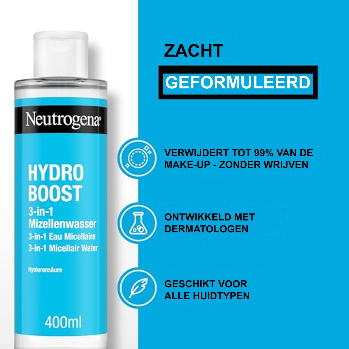 Neutrogena Hydro Boost 3-in-1 Micellair Water 400 ml