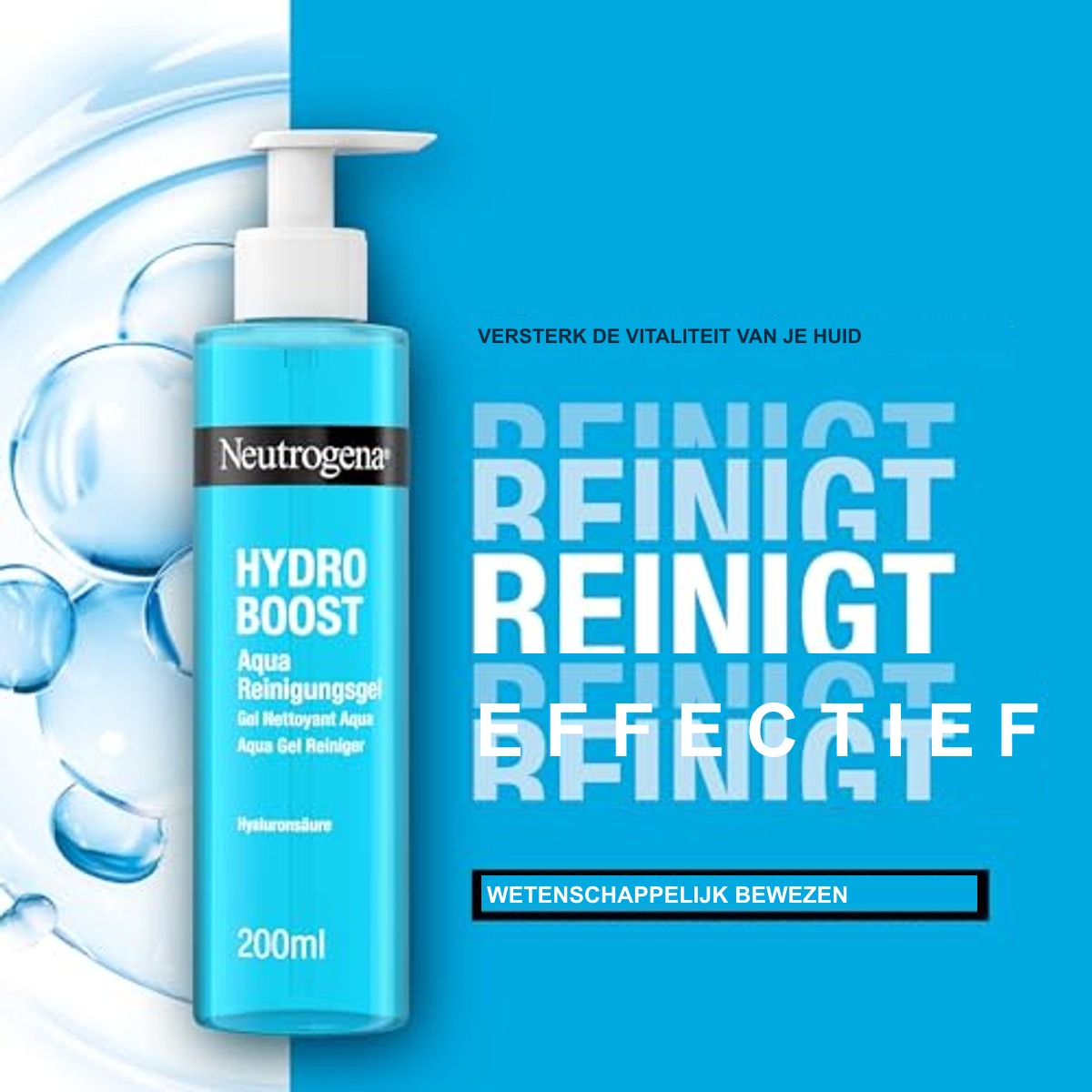 Neutrogena Hydro Boost Aqua-reinigingsgel 200 ml