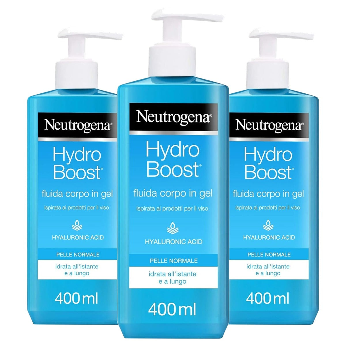 Neutrogena Hydro Boost Hydraterende Body Lotion Gel 3 x 400 ml - Voordeelverpakking
