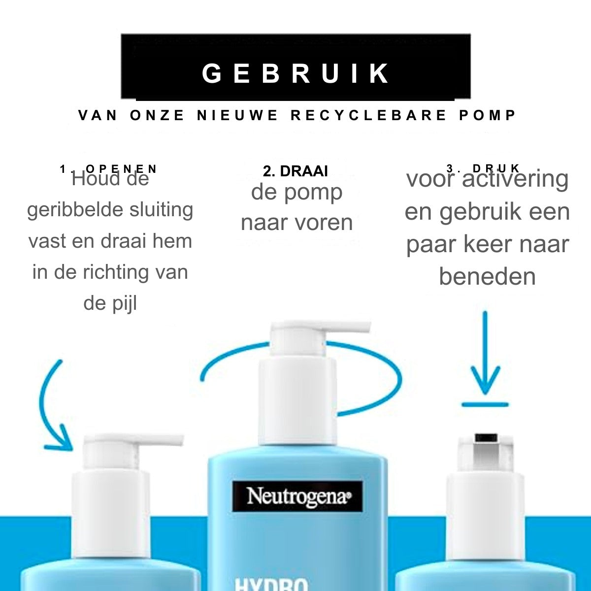 Neutrogena Hydro Boost Bodylotion Gel 3 x 250 ml