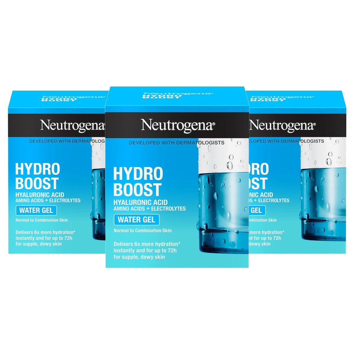 Neutrogena Hydro Boost Water Gel 3 x 50 ml - Voordeelverpakking
