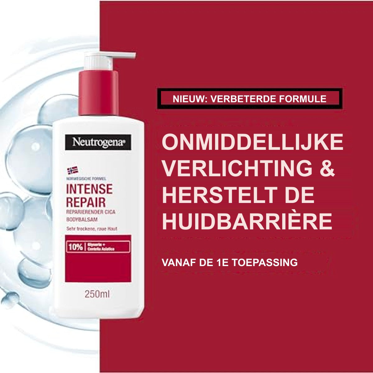 Neutrogena Intense Repair CICA bodybalsem 250 ml