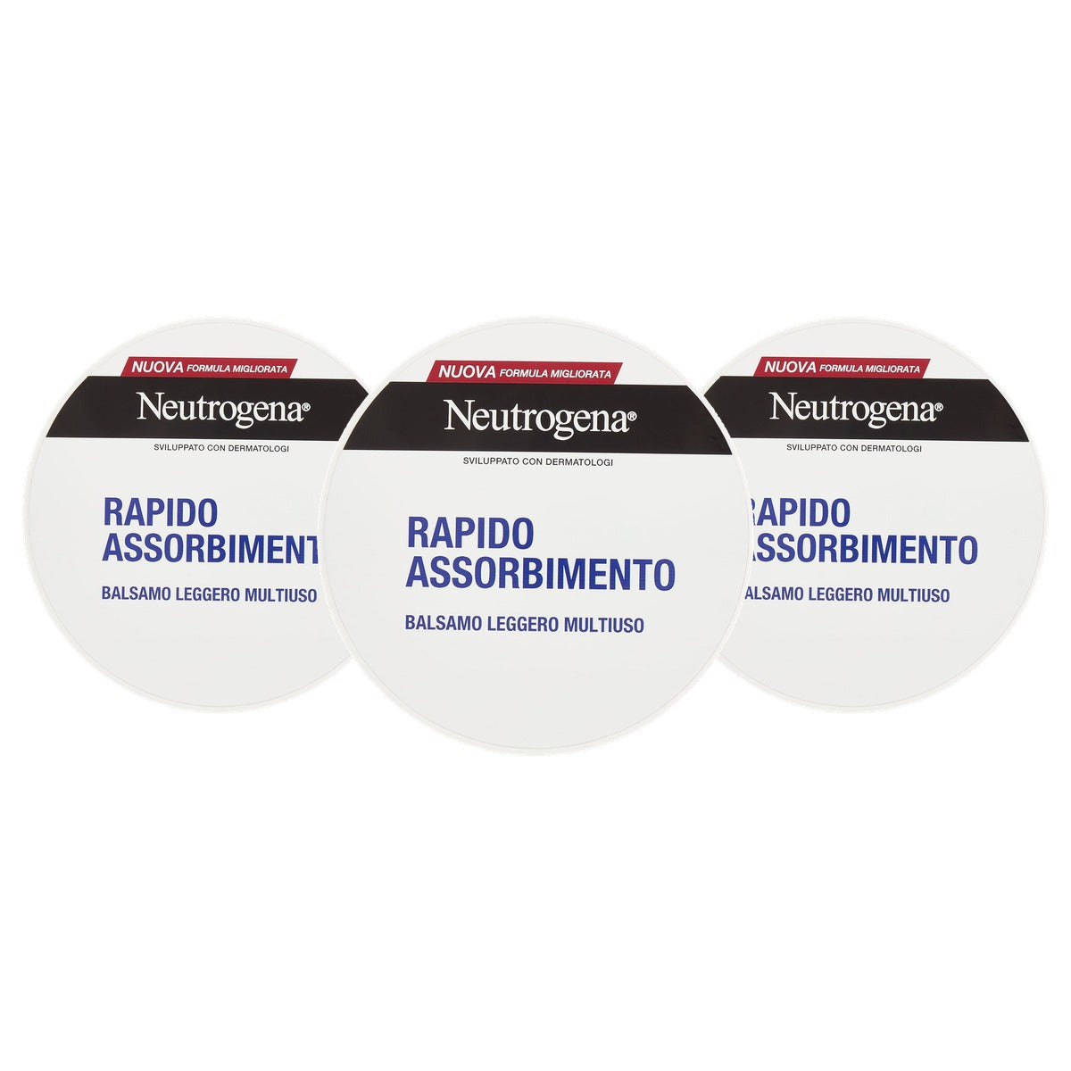 Neutrogena Noorse formule lichte multifunctionele balsem 3 x 200 ml - Voordeelverpakking