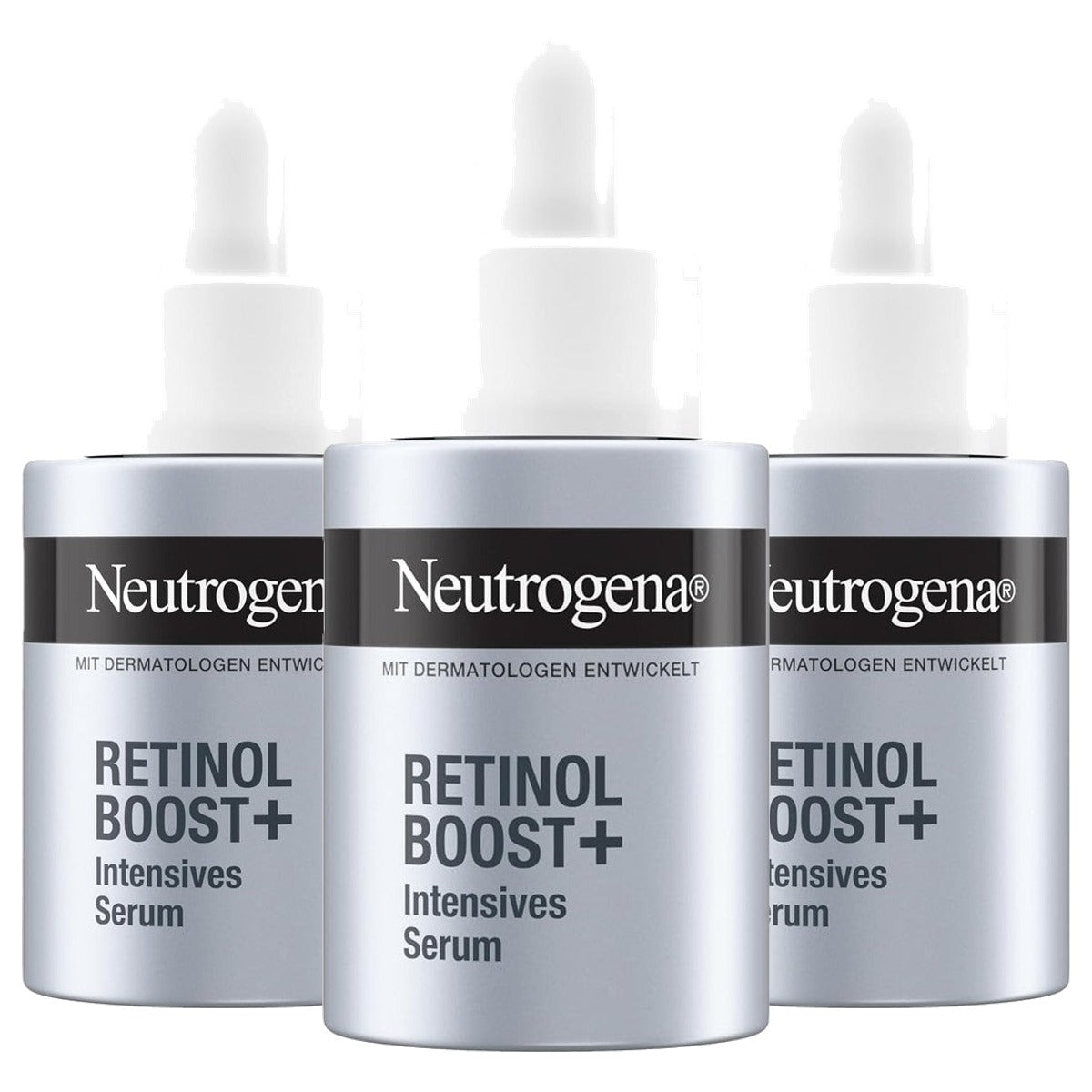 Neutrogena Retinol Boost+ Nachtserum 3 x 30 ml - Voordeelverpakking