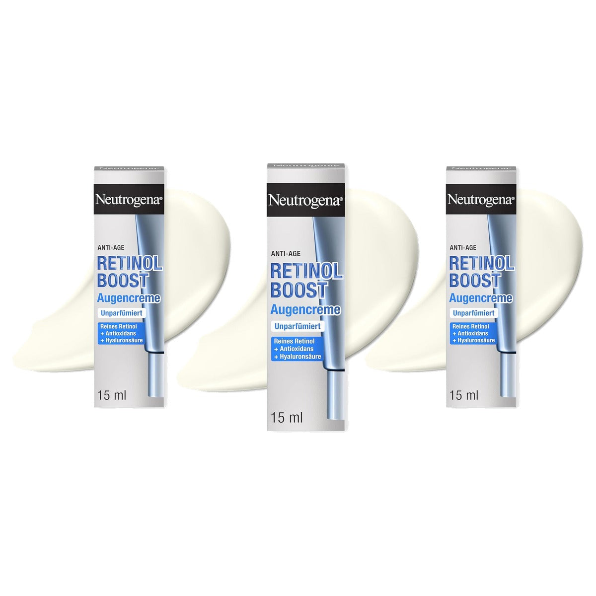 Neutrogena Retinol Boost Oogcrème 3 x 15 ml - Voordeelverpakking