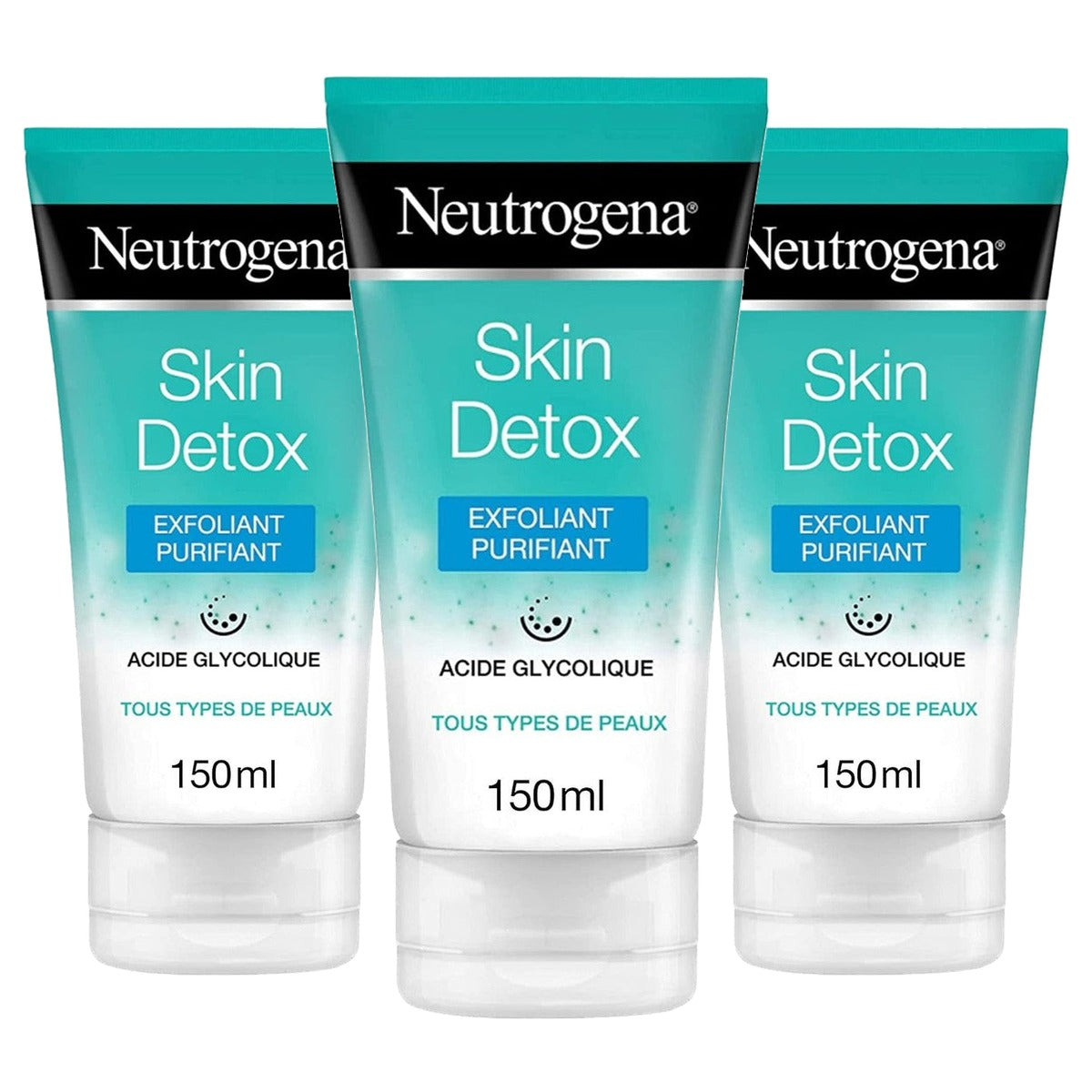 Neutrogena Skin Detox Scrub 3 x 150 ml - Voordeelverpakking