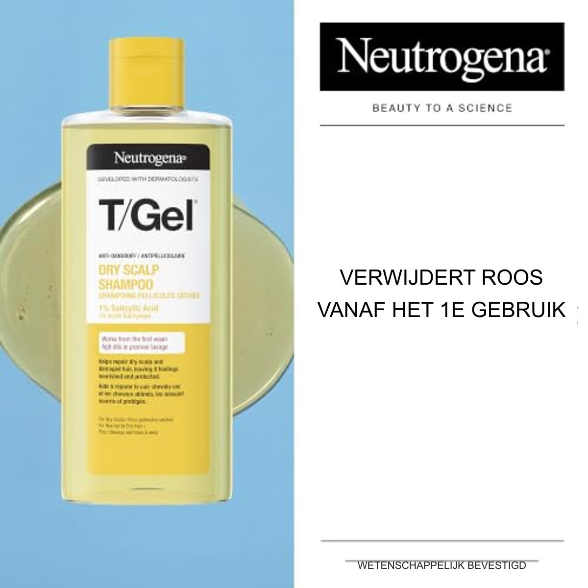 Neutrogena T/Gel Anti-roos Dry Scalp Shampoo 250 ml