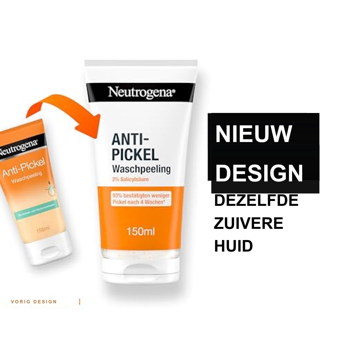 Neutrogena Visibly Clear Gezichtspeeling anti-puistjes 150 ml