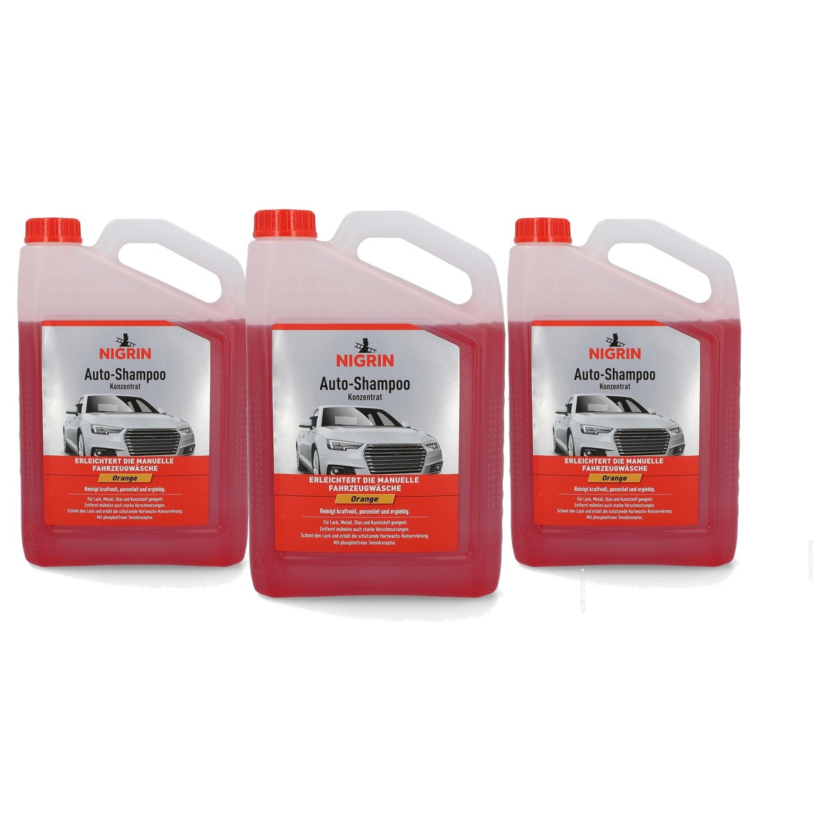 NIGRIN Auto-shampoo Concentraat 3 x 3 liter - Voordeelverpakking
