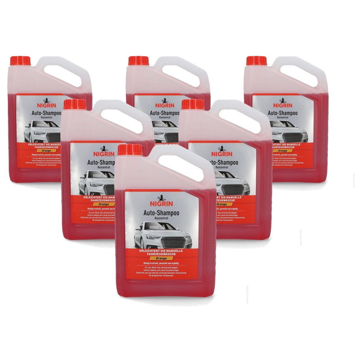 NIGRIN Auto-shampoo Concentraat 6 x 3 liter - Voordeelverpakking