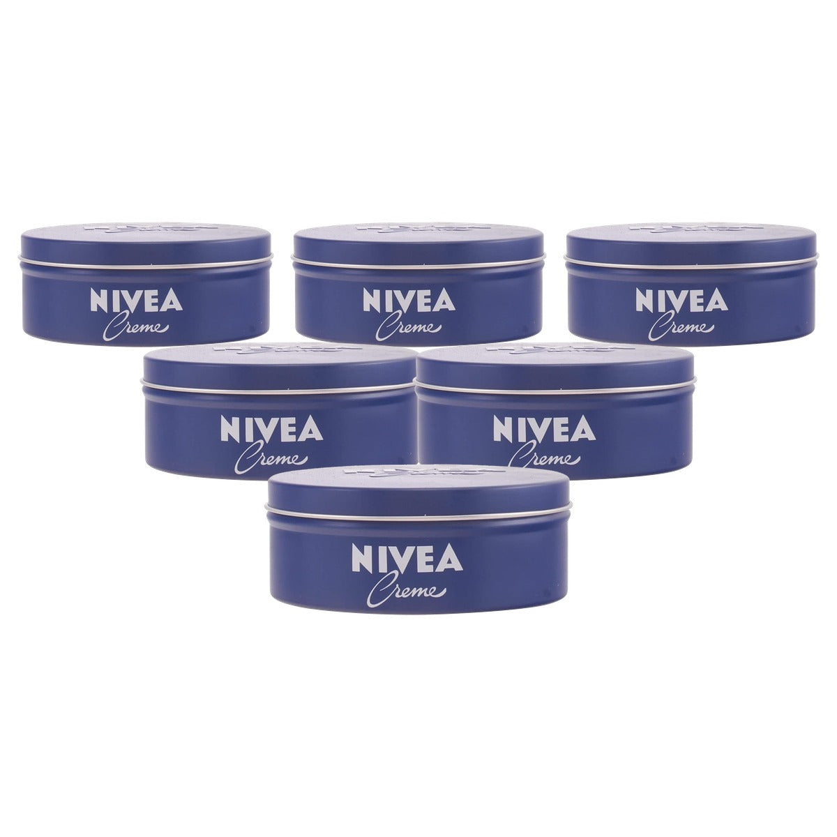 NIVEA Crème voor gezicht, lichaam en handen 6 x 400 ml - Voordeelverpakking