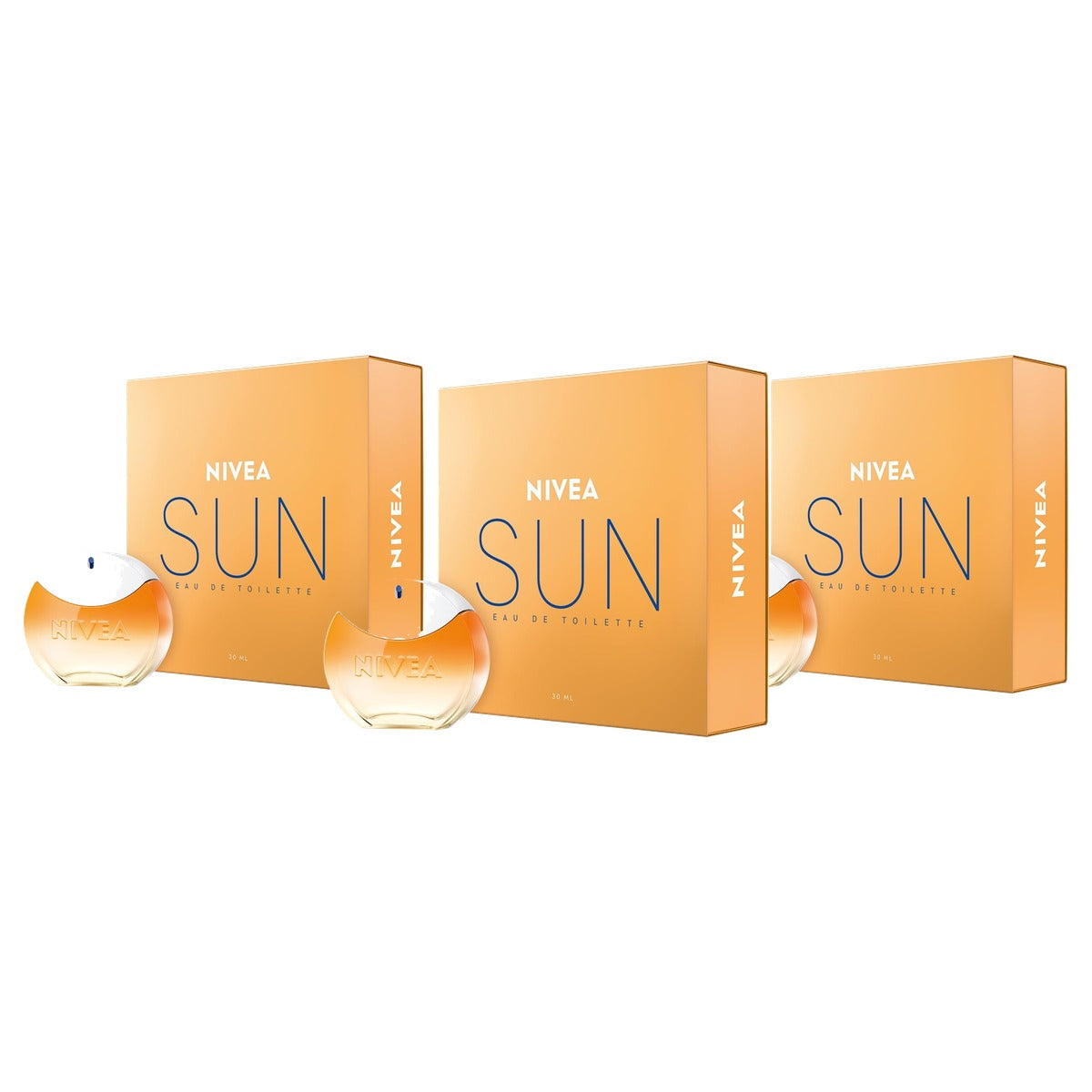 NIVEA Sun Eau de Toilette 3 x 30 ml - Voordeelverpakking