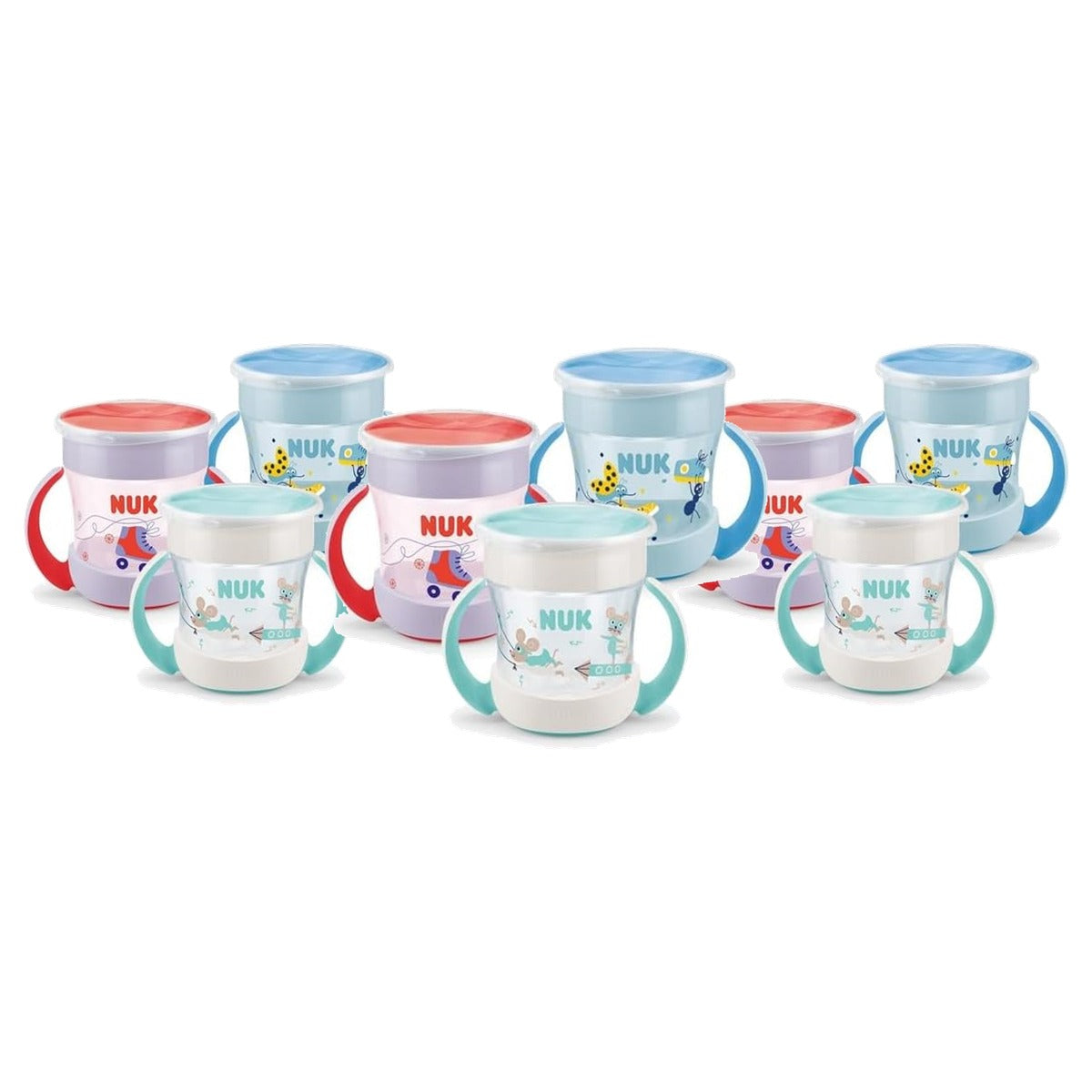 NUK Magic Cup Mini + 6M 3 x 160 ml - Voordeelverpakking