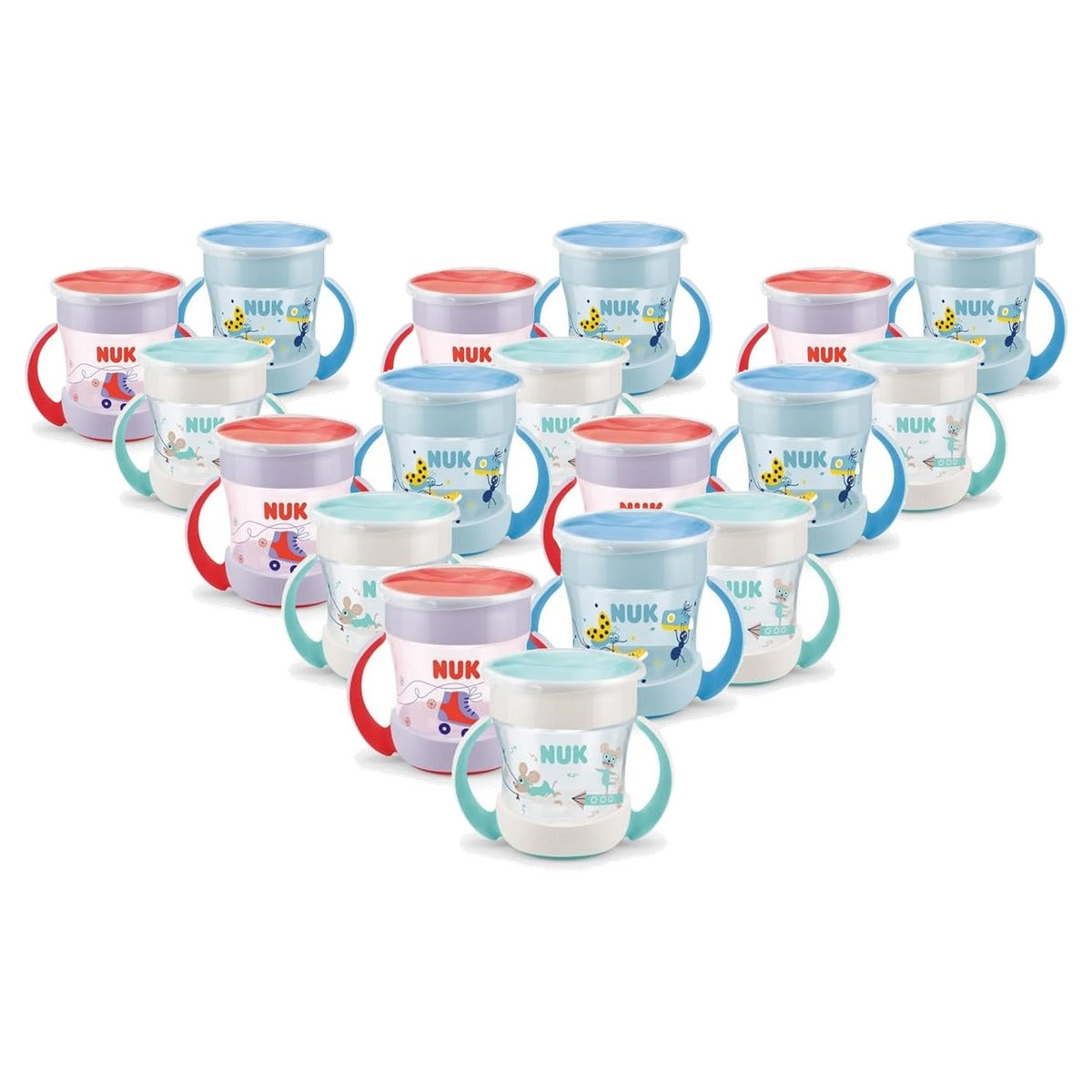 NUK Magic Cup Mini + 6M 6 x 160 ml - Voordeelverpakking