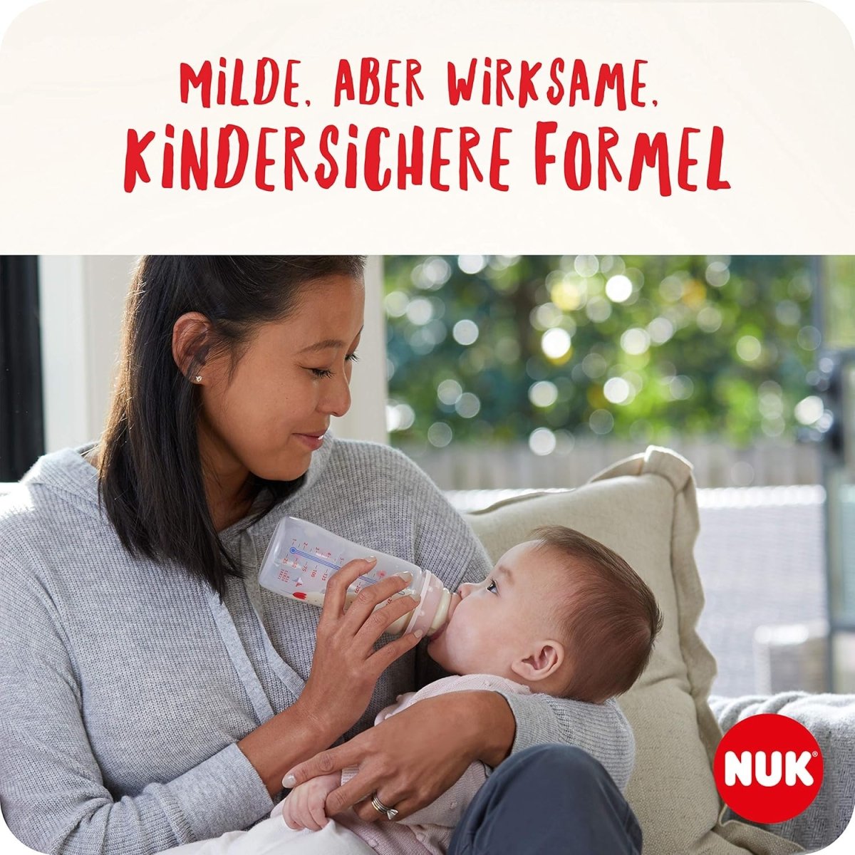NUK Spülreiniger & Flaschenbürste für Babyflaschen | 2 x Spülreiniger 1 x Bürste für Flasche | 500 ml | Ideal für die Reinigung von Babyflaschen, Saugern & mehr | Parfümfrei | pH - neutral door Huishoudvoordeel nu bij Huishoudvoordeel
