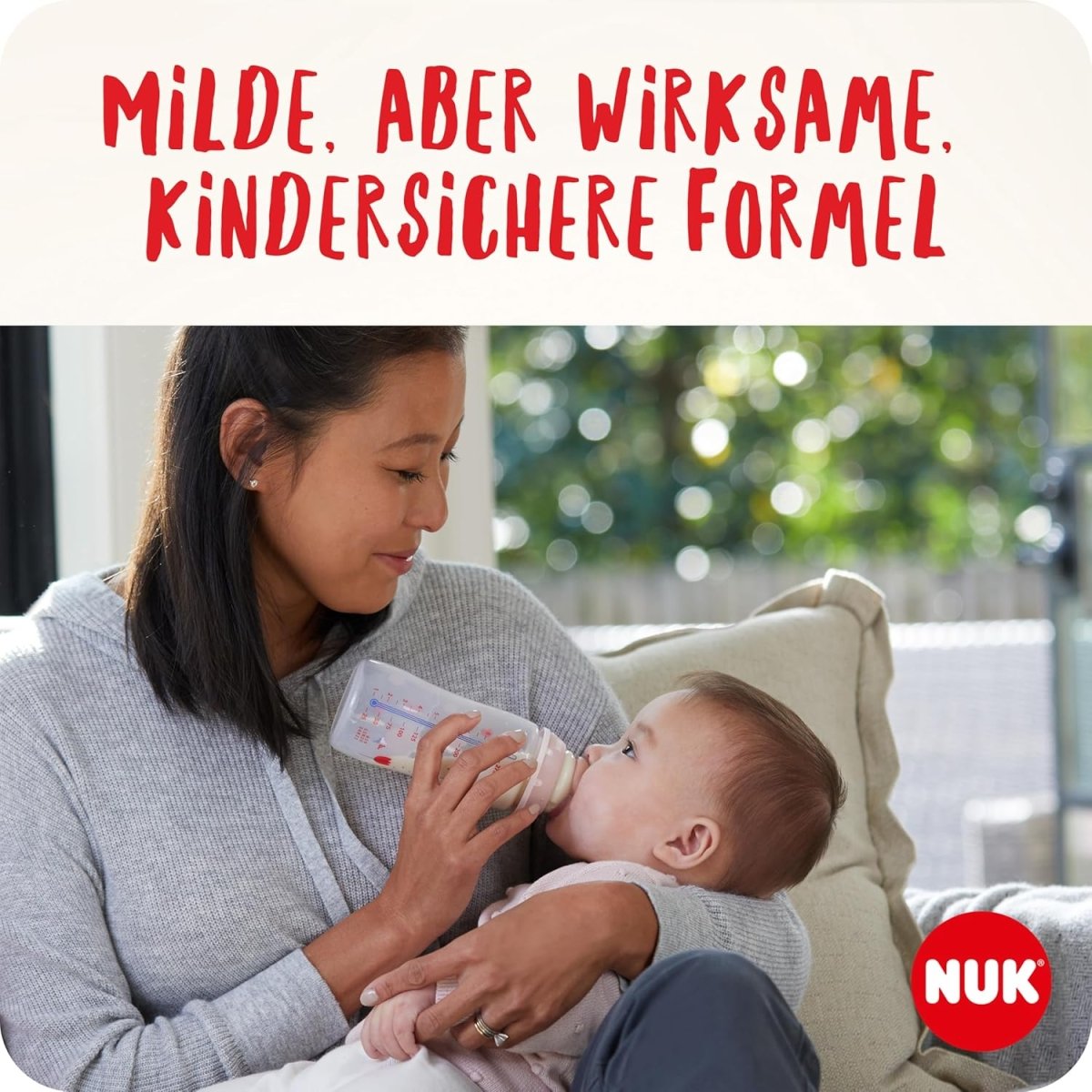 NUK Spülreiniger für Babyflaschen | 500 ml | Ideal zur Reinigung von Babyflaschen, Nuckeln und Zubehör | Duftstofffreier Reiniger | pH - neutral | 100 % wiederverwertbare Flasche door Huishoudvoordeel nu bij Huishoudvoordeel