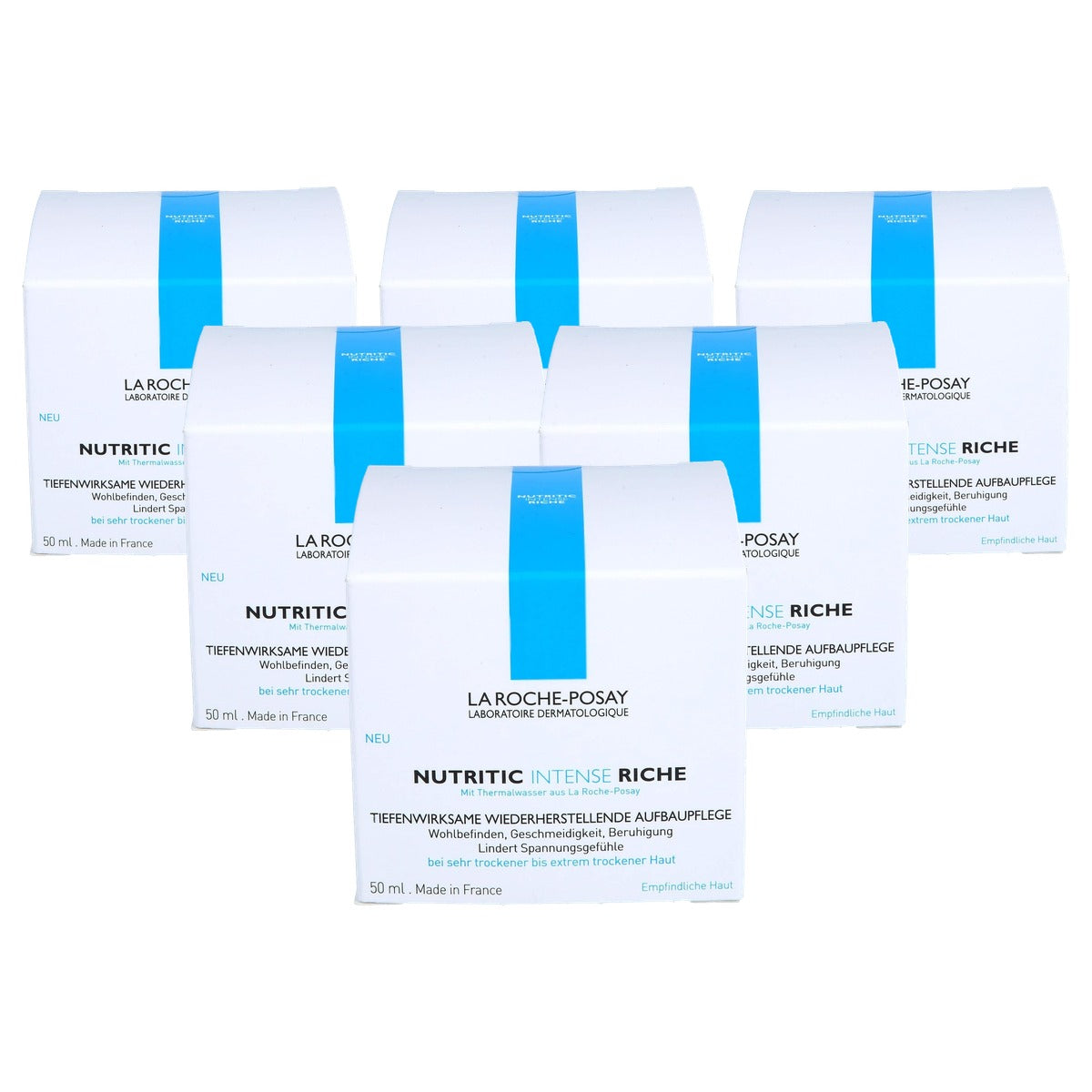 La Roche-Posay Nutritic Intense Crème 50 ml - 6-pack