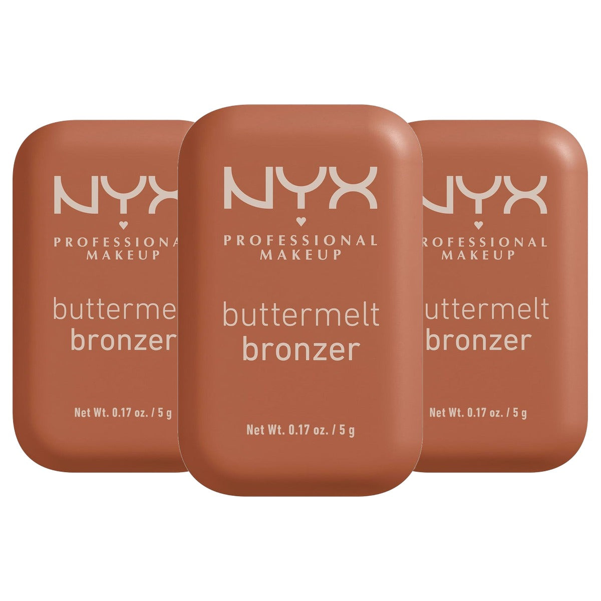 NYX PROFESSIONAL MAKEUP Buttermelt Bronzer BUTTA BALLIN 3 stuks